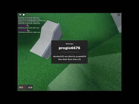 ჩემი ბიძაშვილი უფრო კარგად ისვრის. Roblox. pistol1v1